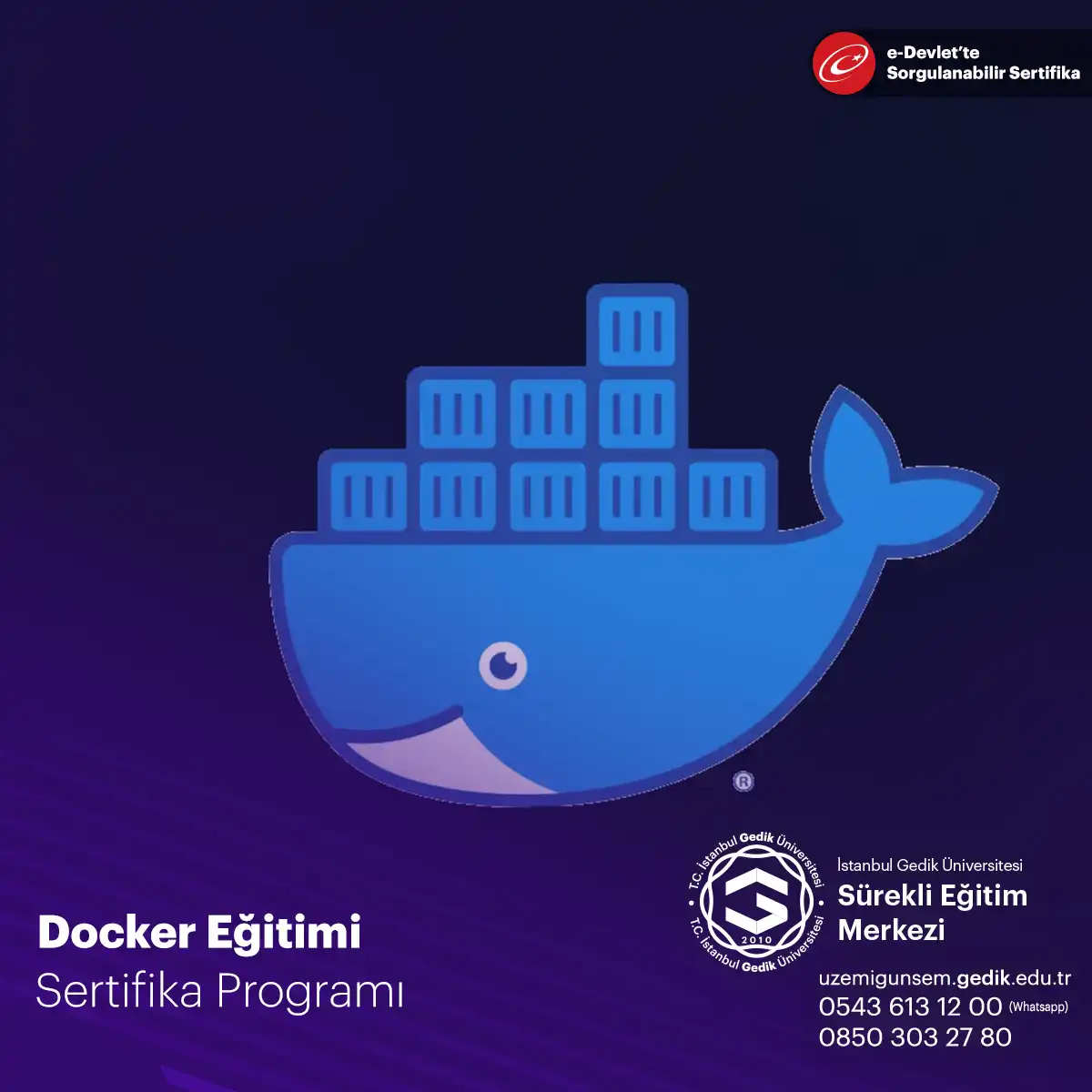 Docker Eğitimi Sertifika Programı